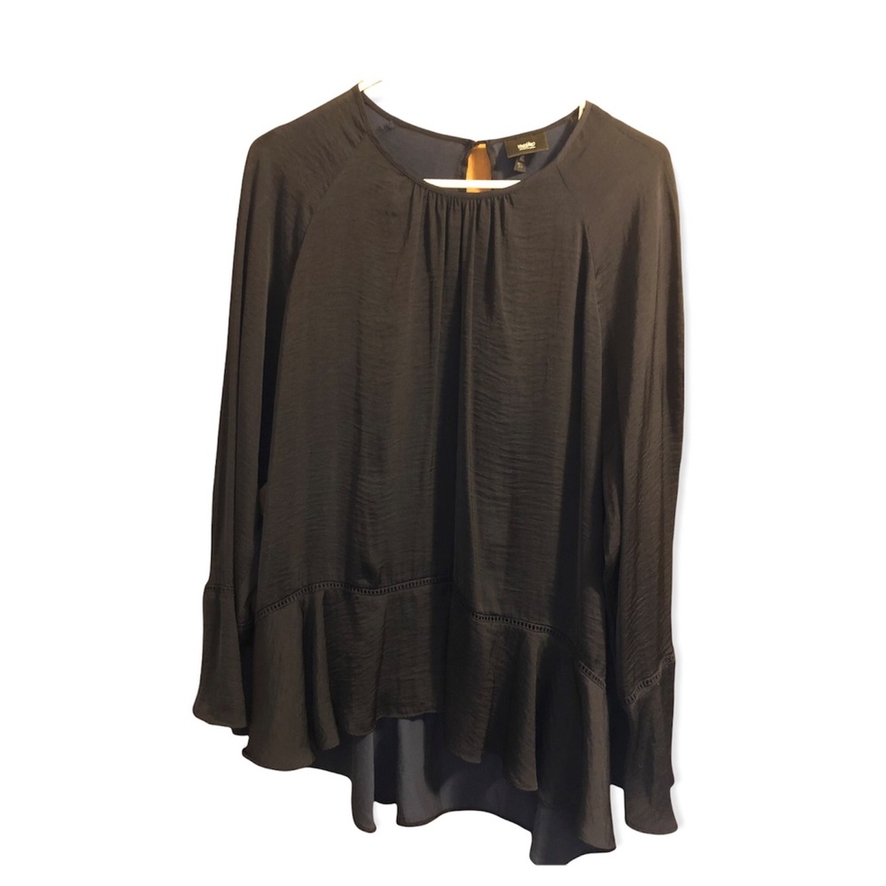 Size XL Mossimo deep navy blue bell sleeved blouse